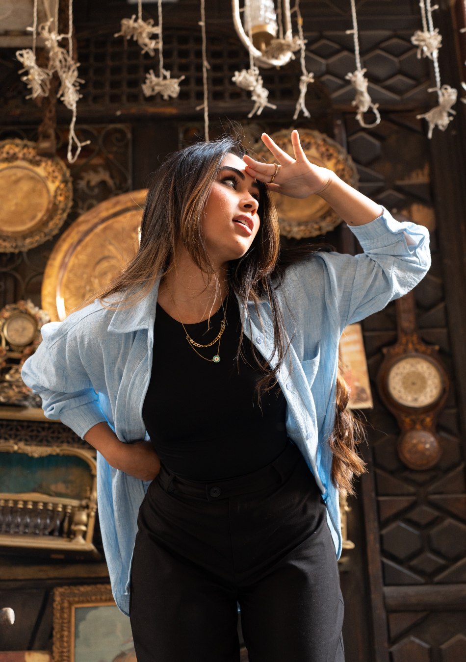 Chic Drape Shirt