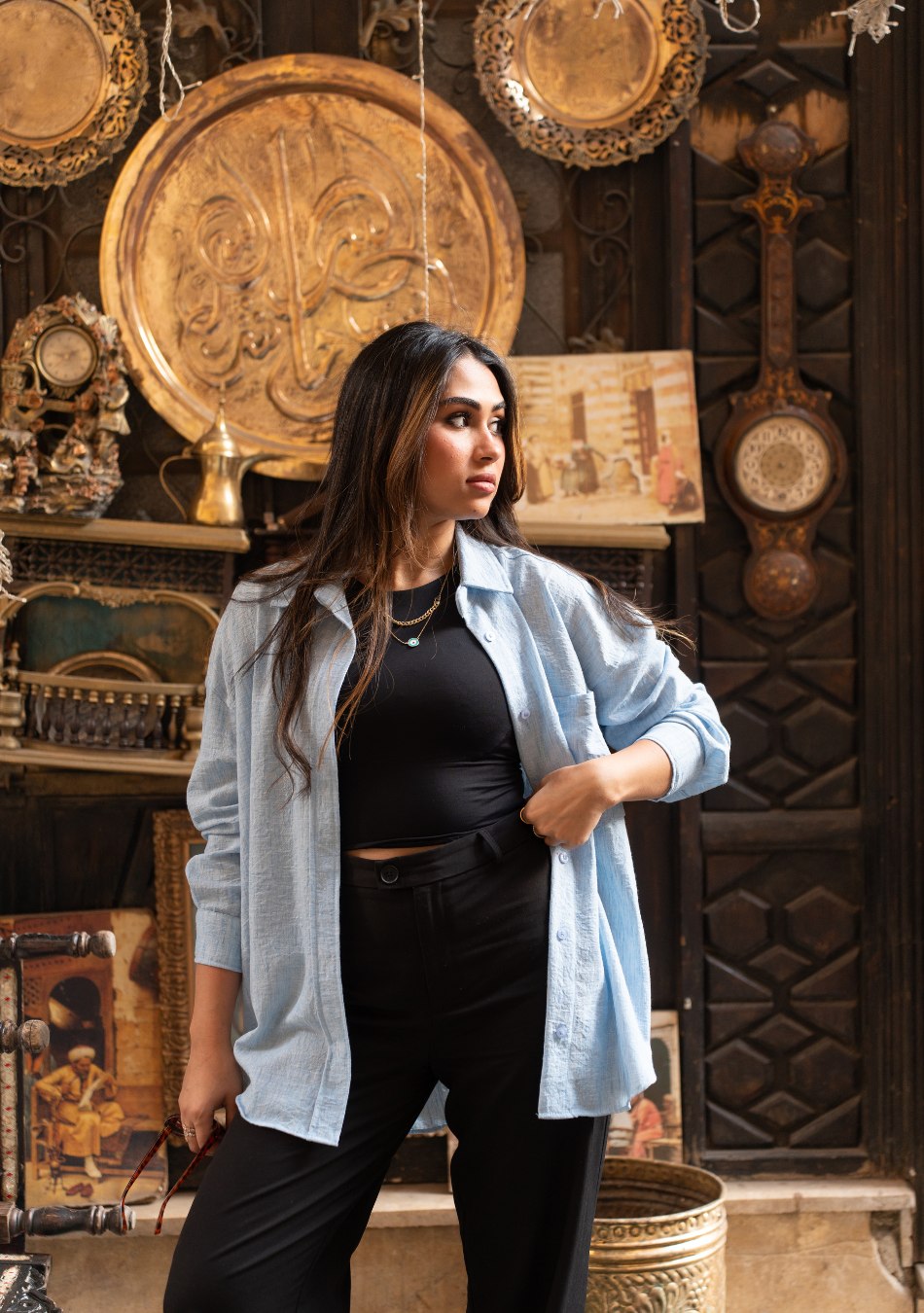 Chic Drape Shirt