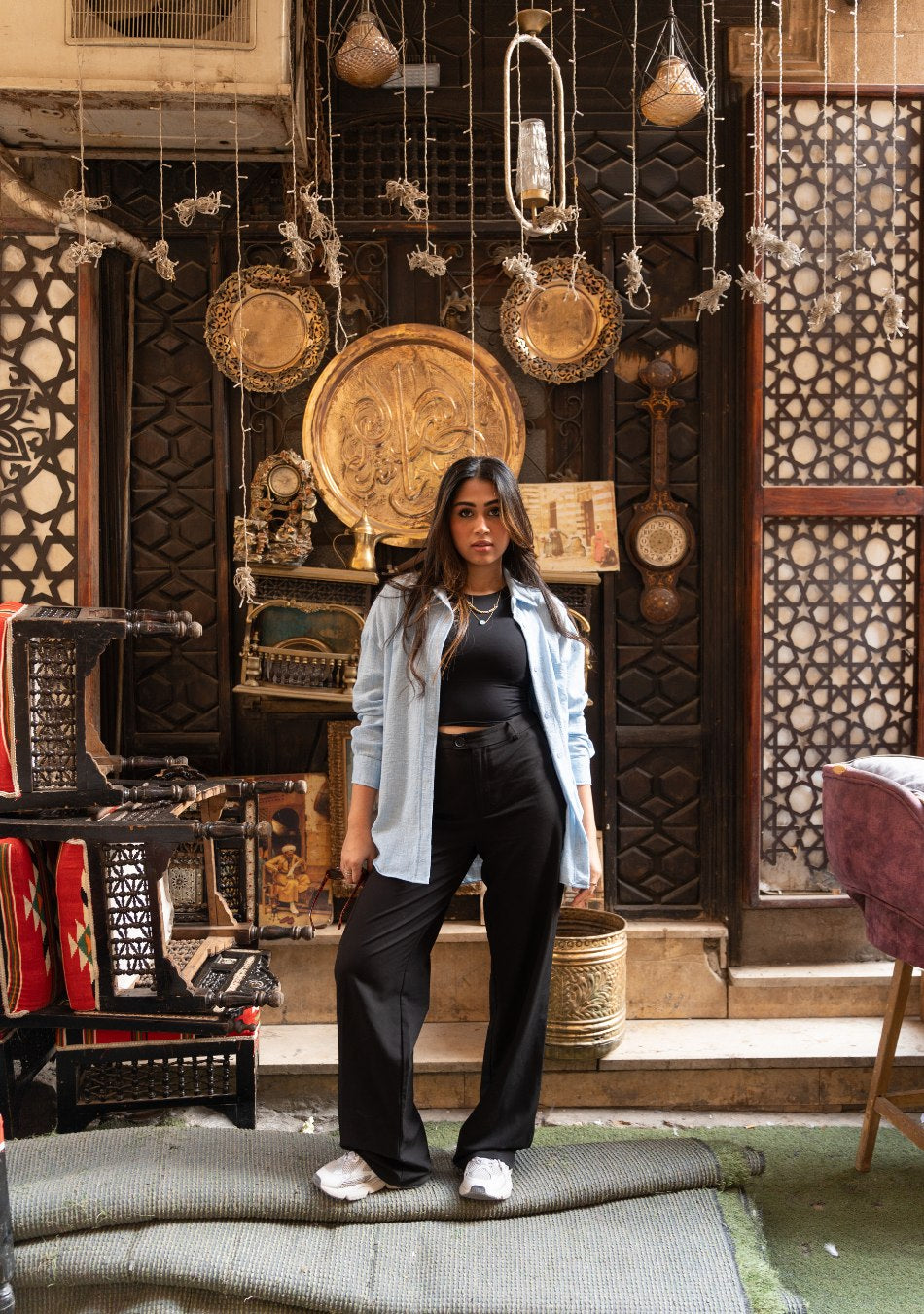 Chic Drape Shirt