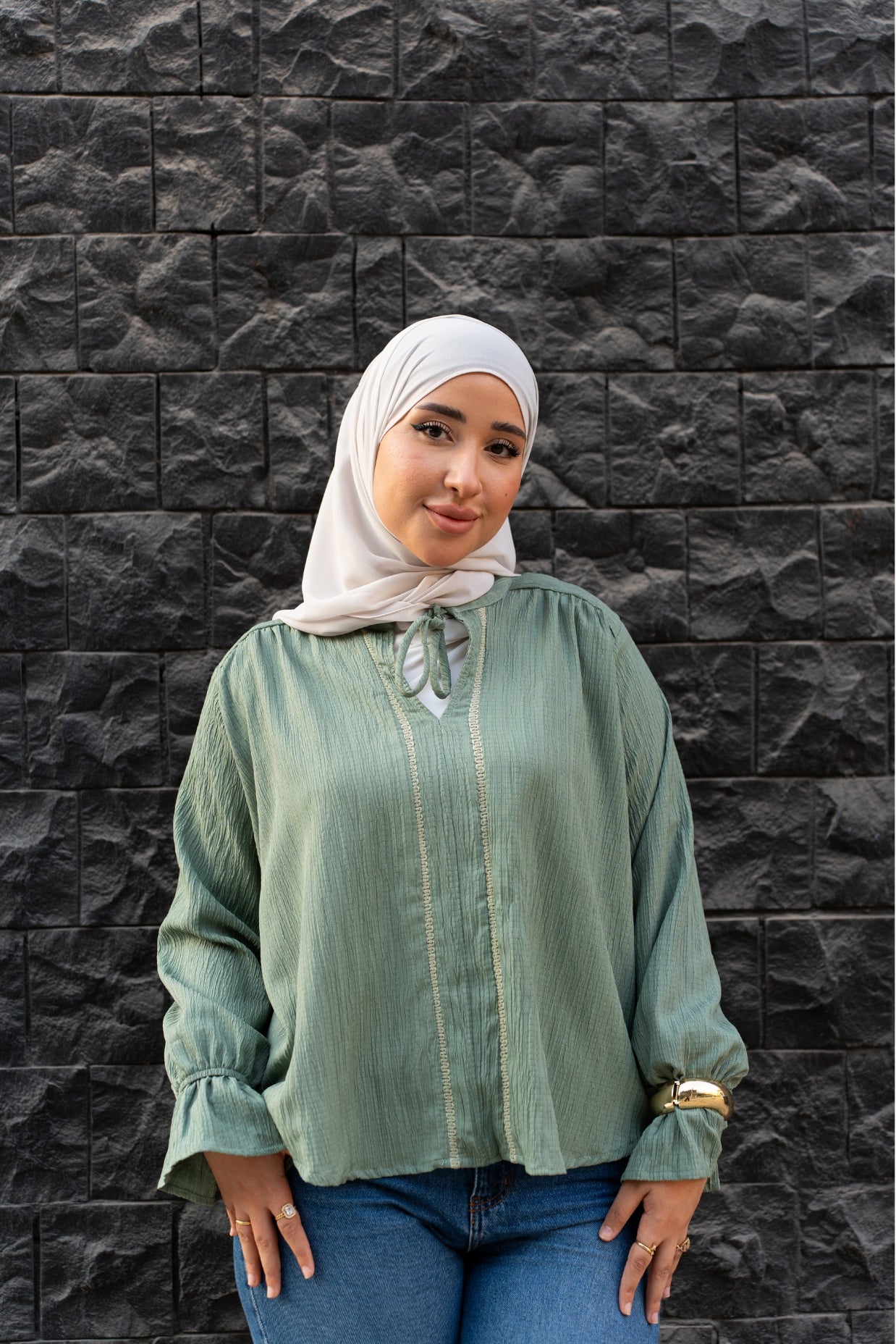 Ribbon Blouse