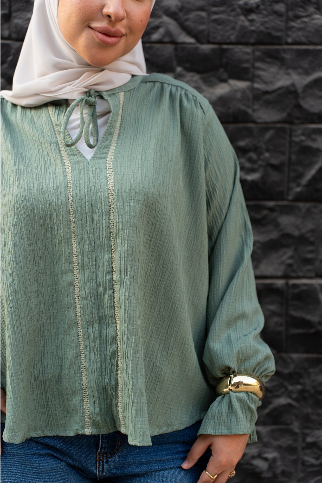 Ribbon Blouse
