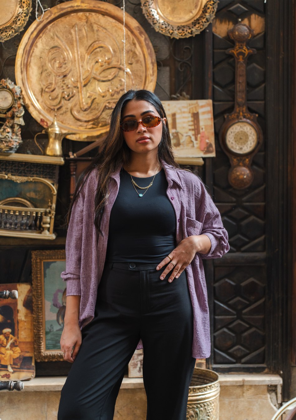 Chic Drape Shirt