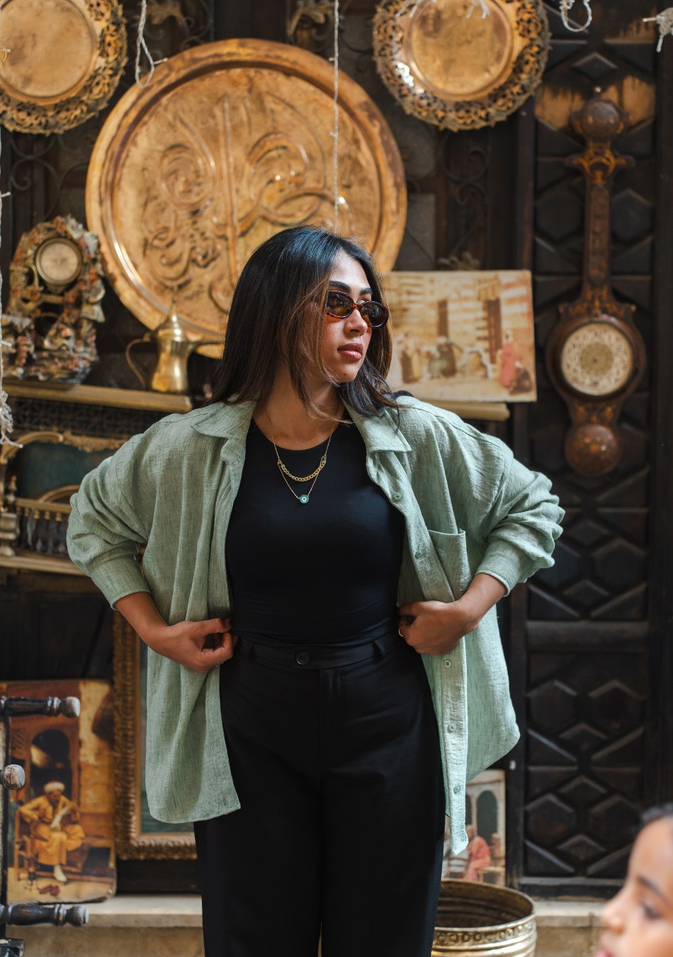 Chic Drape Shirt