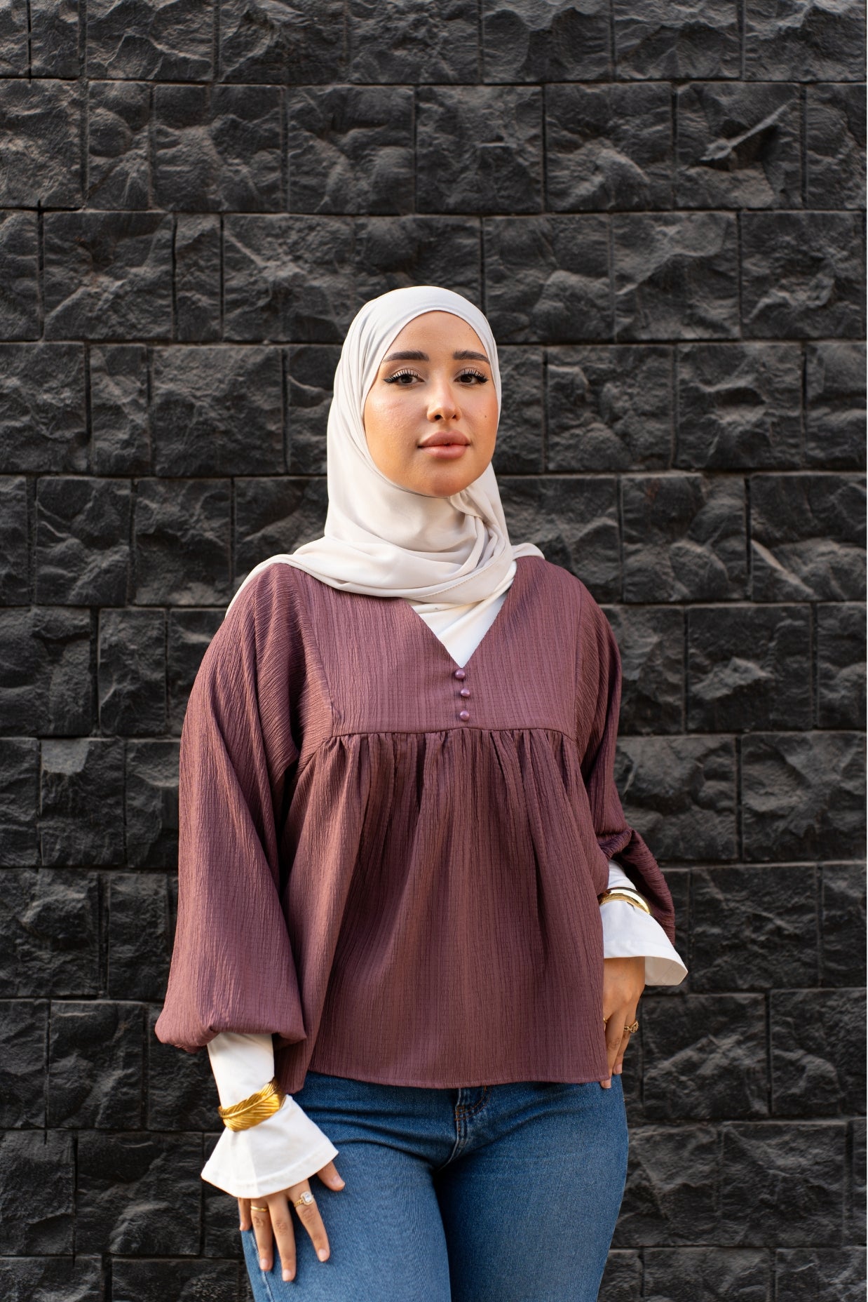 Buttoned Blouse