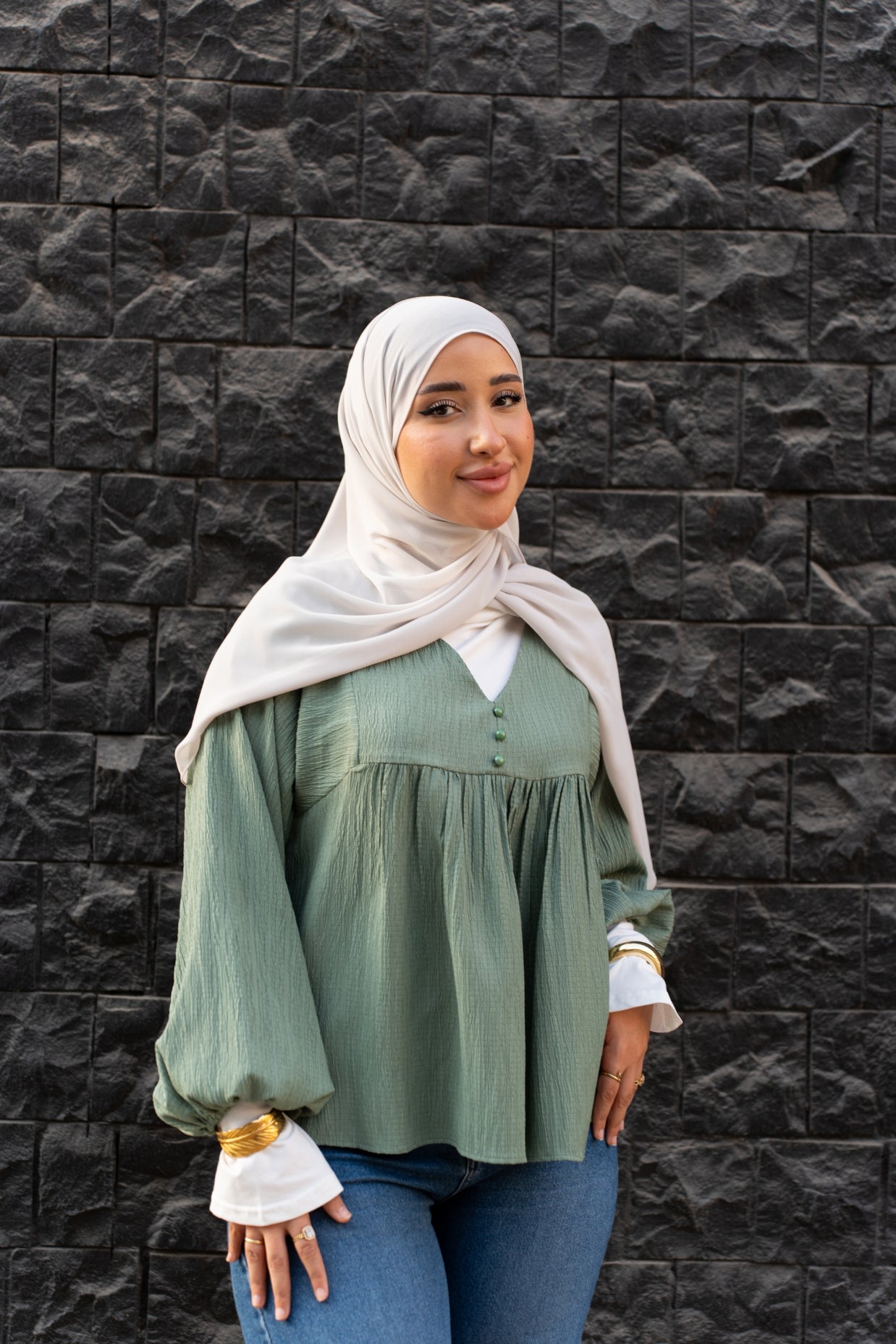 Buttoned Blouse