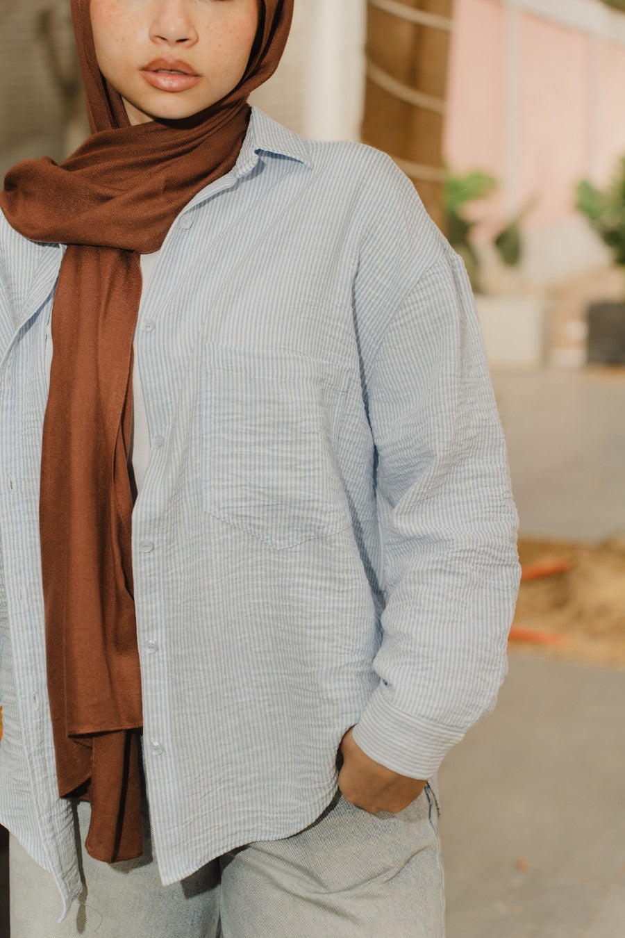 Light Stripped Shirt