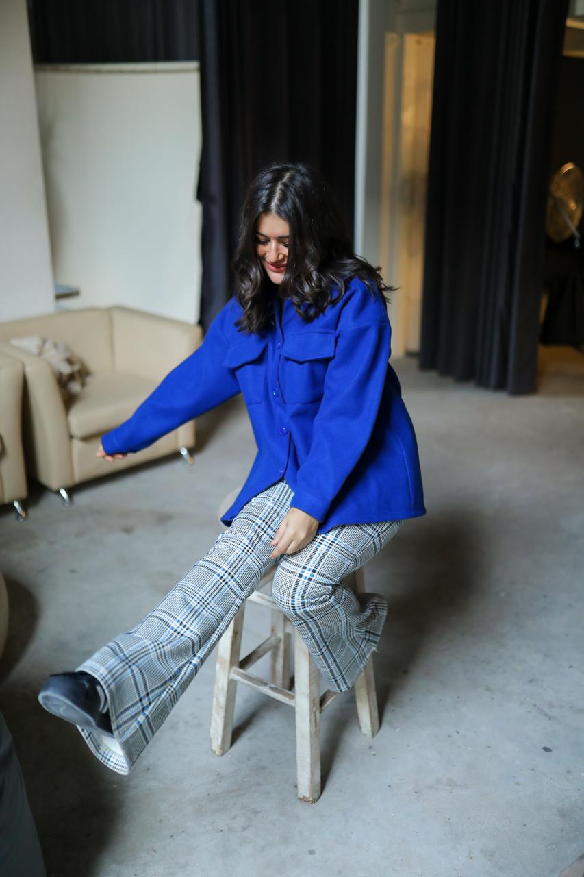Printed Flare Pants