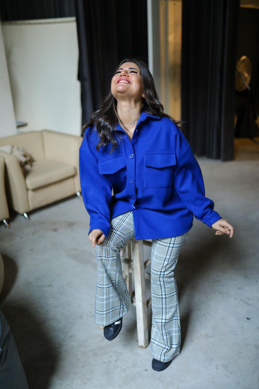 Printed Flare Pants