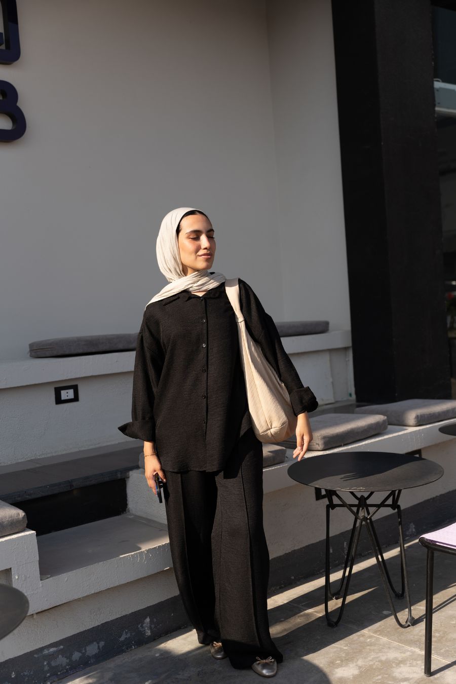 Linen Relaxed Shirt & Pants Set