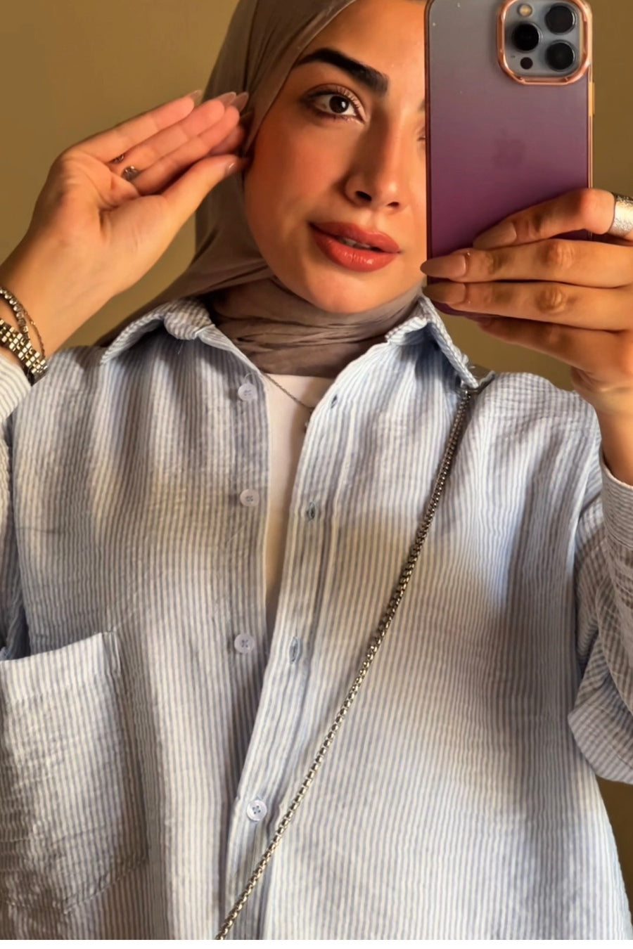 Light Stripped Shirt