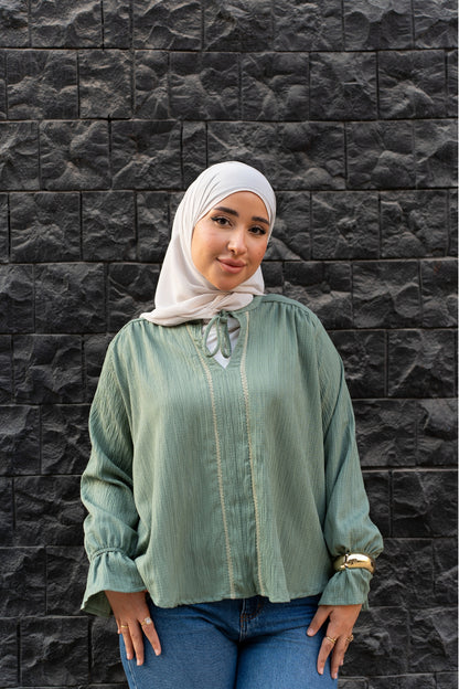 Ribbon Blouse