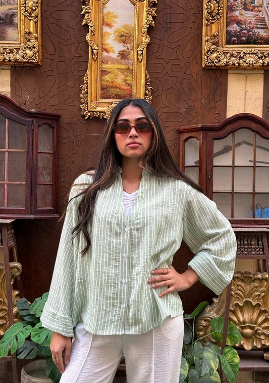 Riwa Striped Blouse
