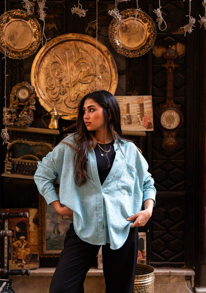 Chic Drape Shirt