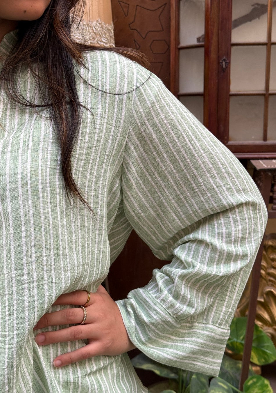 Riwa Striped Blouse