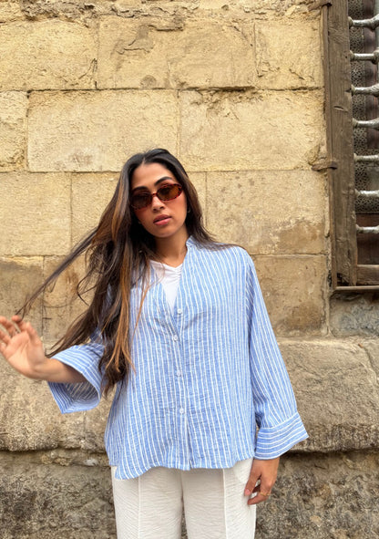 Riwa Striped Blouse