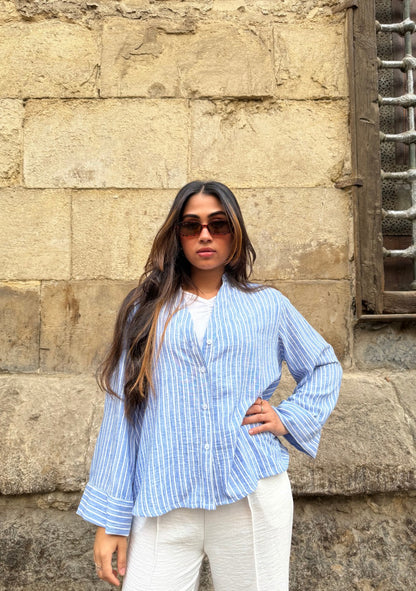 Riwa Striped Blouse