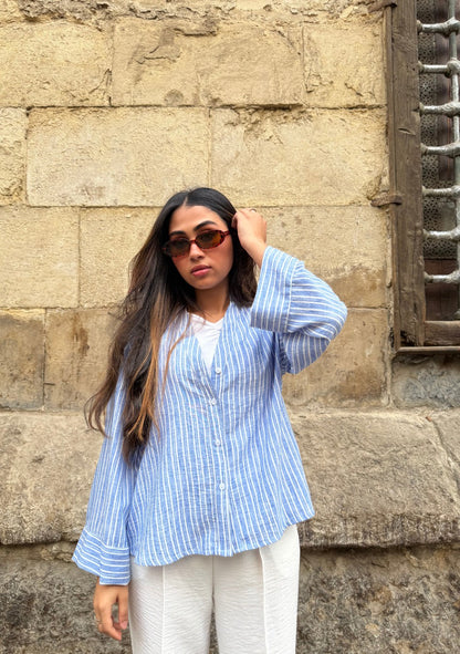 Riwa Striped Blouse