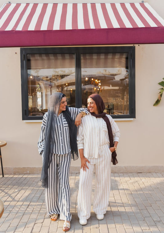 Striped Lounge Set