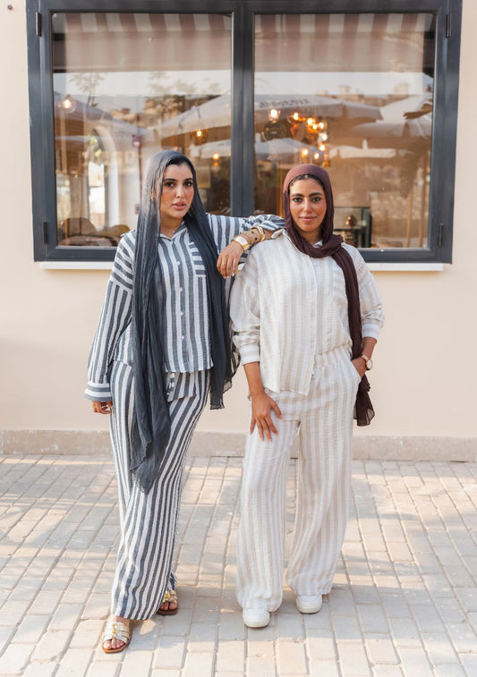 Striped Lounge Set