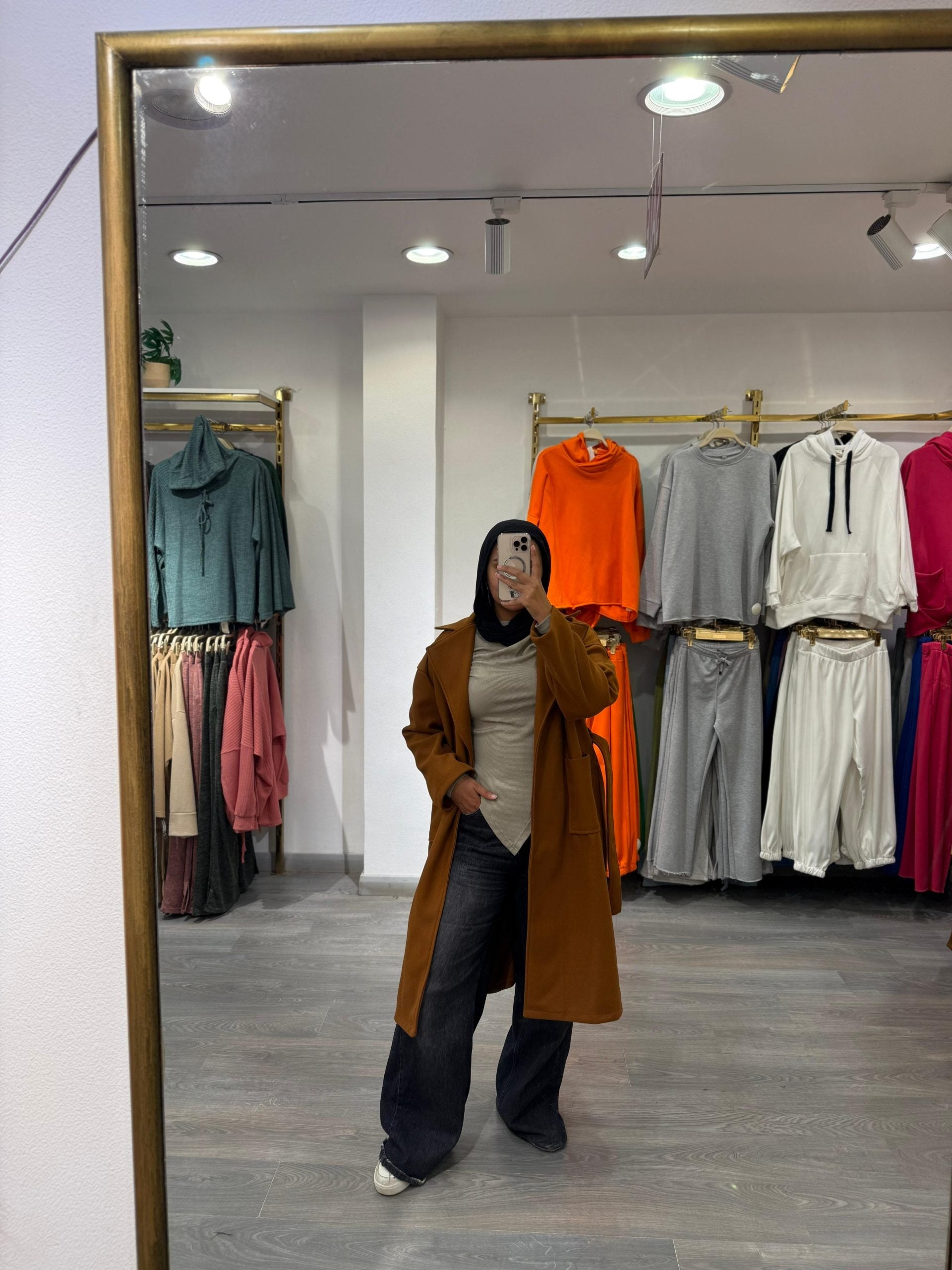 ASHYA LONG COAT كاميل, XXL