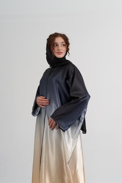 ASHYA SATIN ABAYA