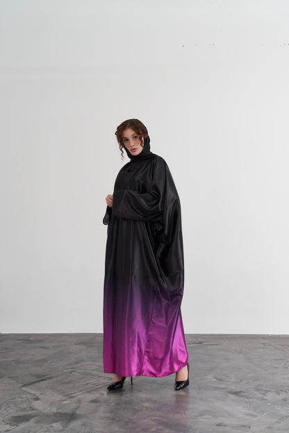 ASHYA SATIN ABAYA